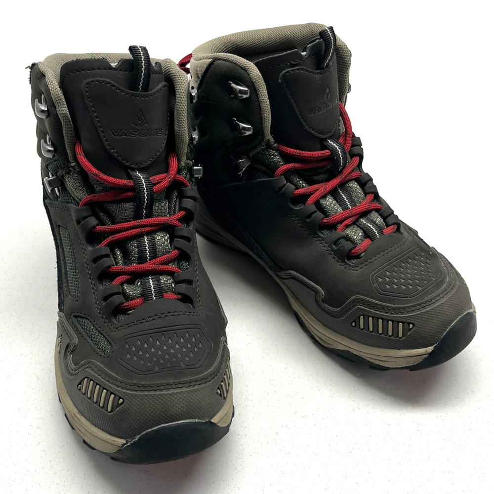 Vasque Boys Hiking Boots Kid Size 3 Shoes Brown Waterproof
